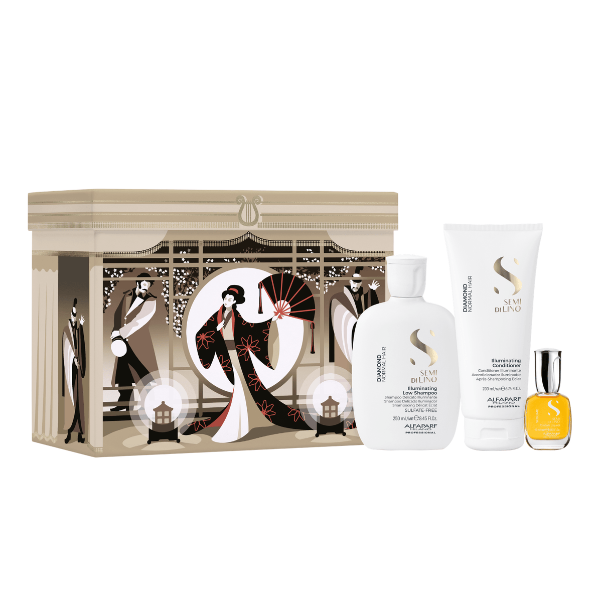 AlfaparfAlfaparf Semi Di Lino Diamond Gift SetSkinShop