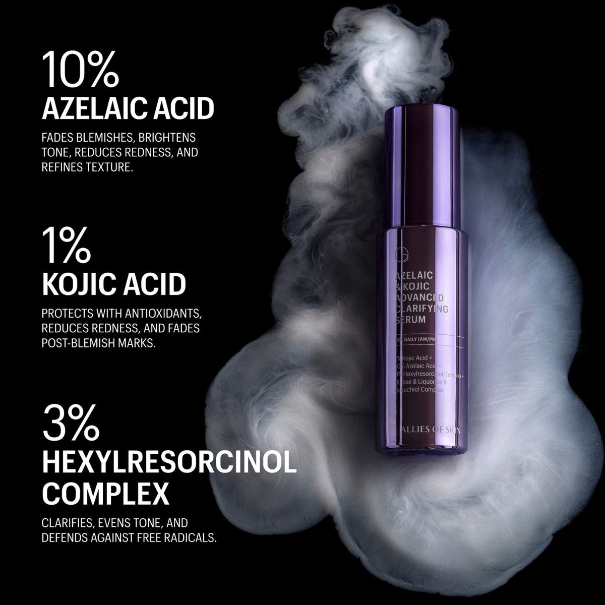 Allies of SkinAllies of Skin Azelaic & Kojic Advanced Clarifying Serum 30mlSkinShop