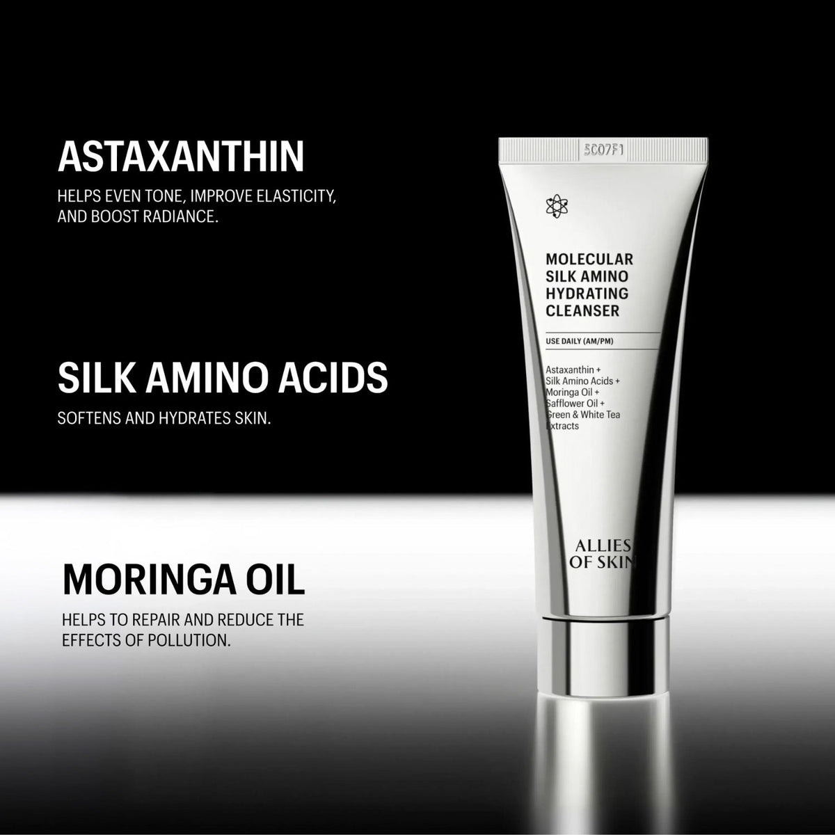 Allies of SkinAllies of Skin Molecular Silk Amino Hydrating Cleanser 100mlSkinShop