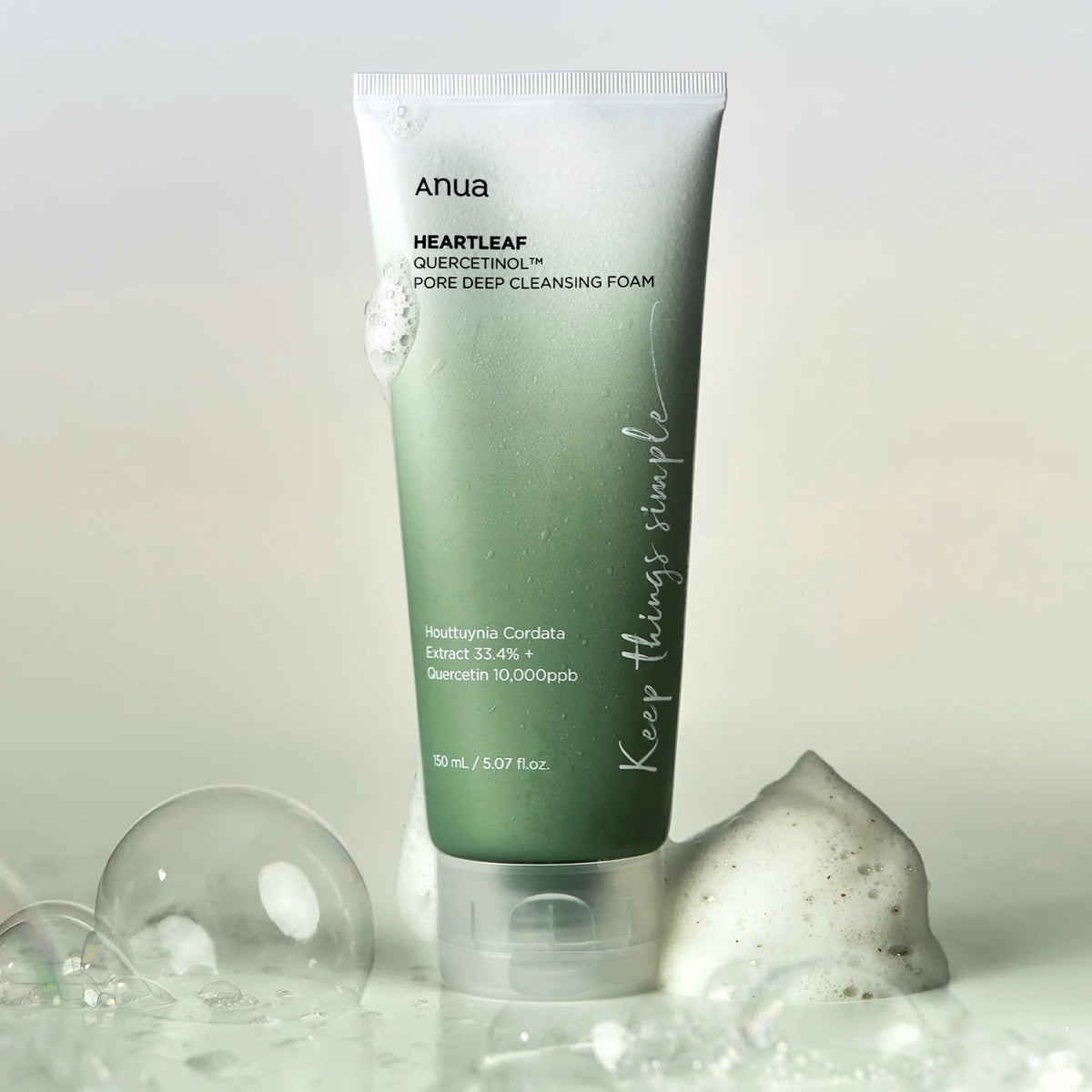 AnuaAnua Heartleaf Quercetinol Deep Cleansing Foam 150mlSkinShop