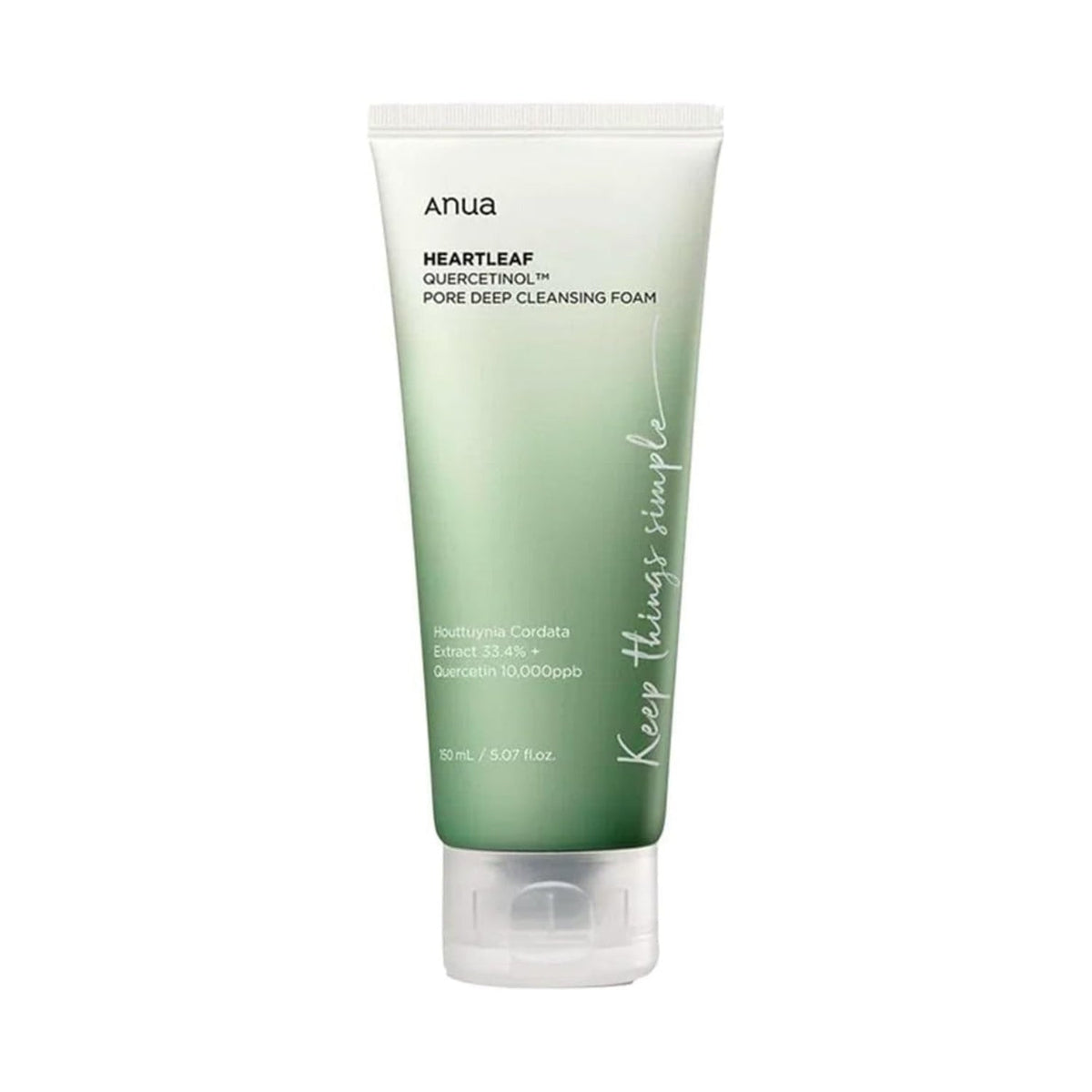 AnuaAnua Heartleaf Quercetinol Deep Cleansing Foam 150mlSkinShop