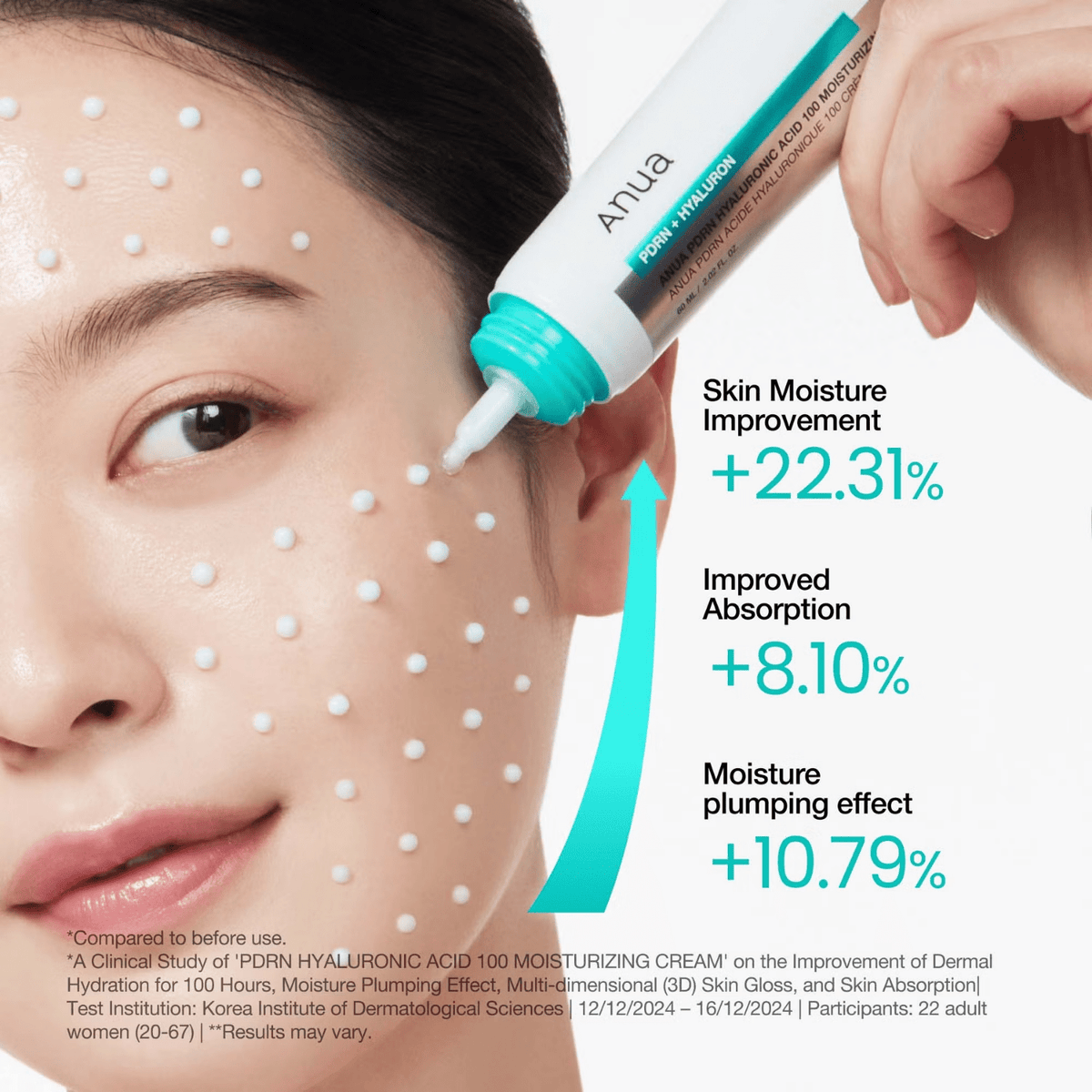 AnuaAnua PDRN Hyaluronic Acid 100 Moisture Cream 60mlSkinShop