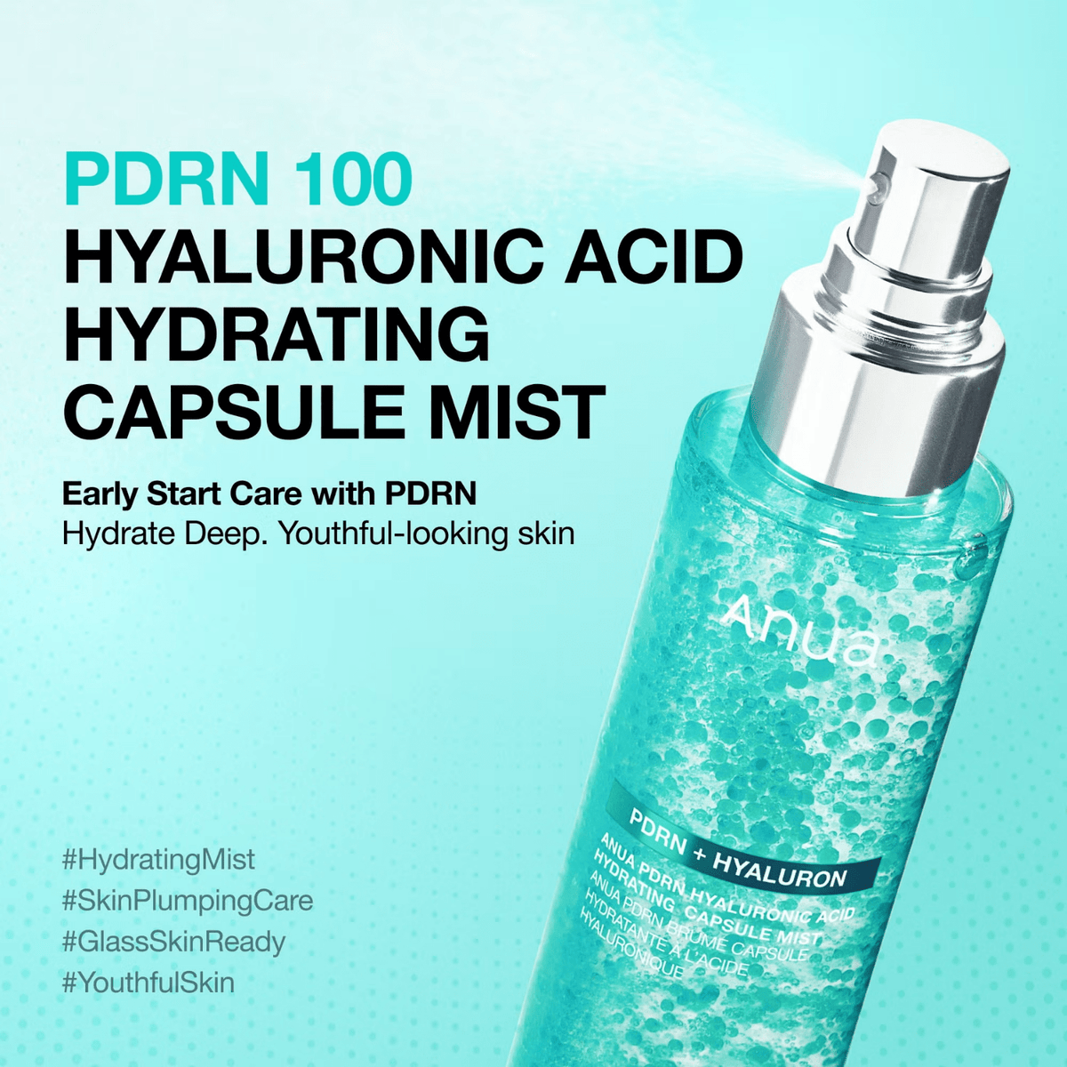 AnuaAnua PDRN Hyaluronic Acid Hydrating Capsule Mist 100mlSkinShop