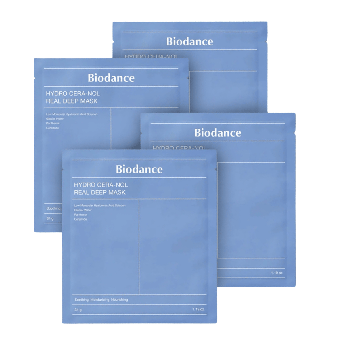 BiodanceBiodance Hydro Cera-nol Real Deep Mask 4 PackSkinShop