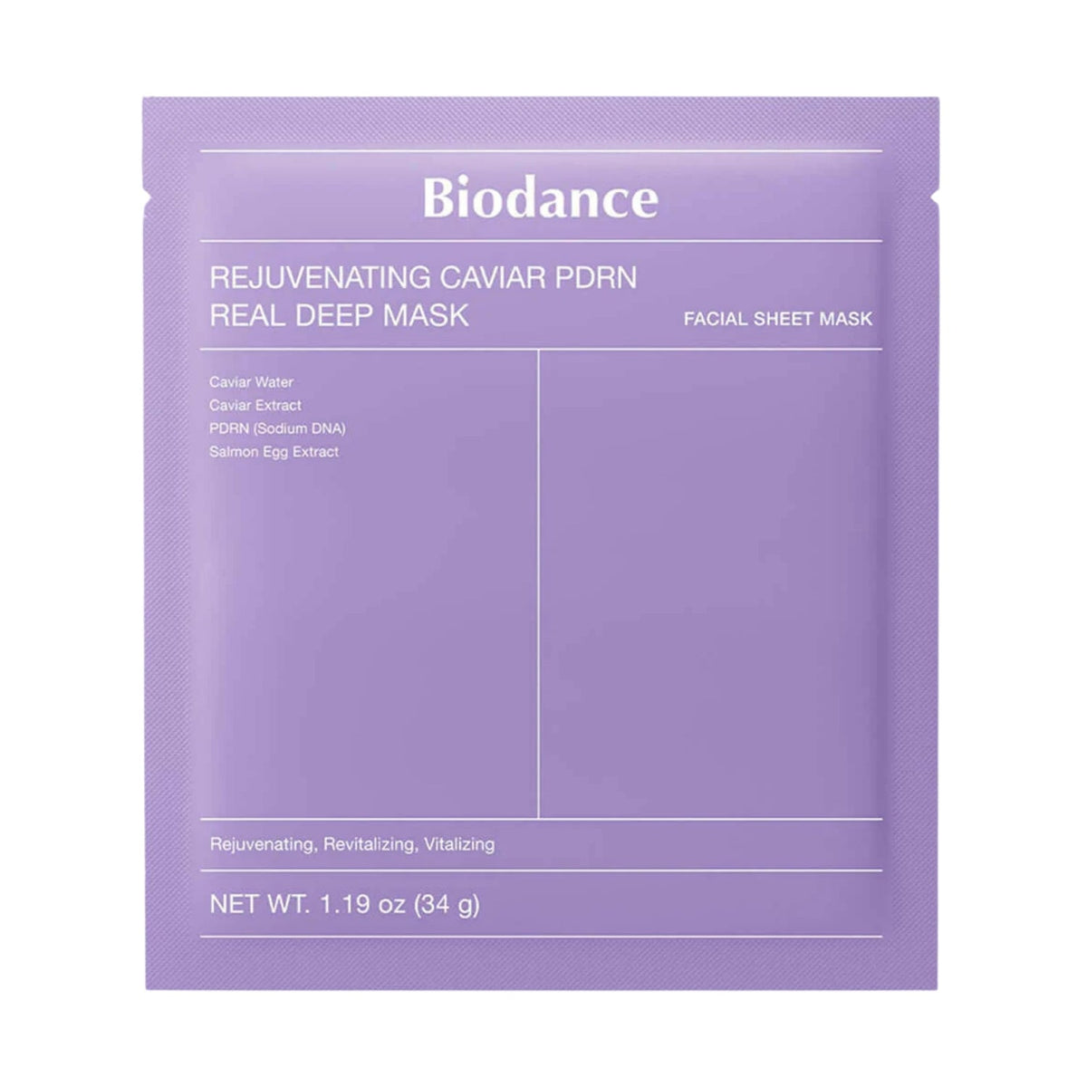 BiodanceBiodance Rejuvenating Caviar PDRN Real Deep MaskSkinShop