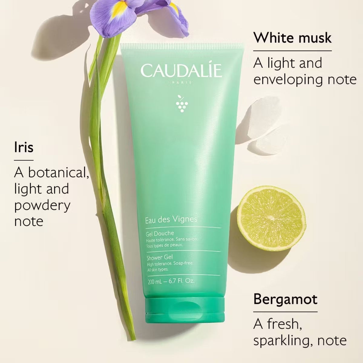 CaudalieCaudalie Eau des Vignes Shower Gel 200mlSkinShop