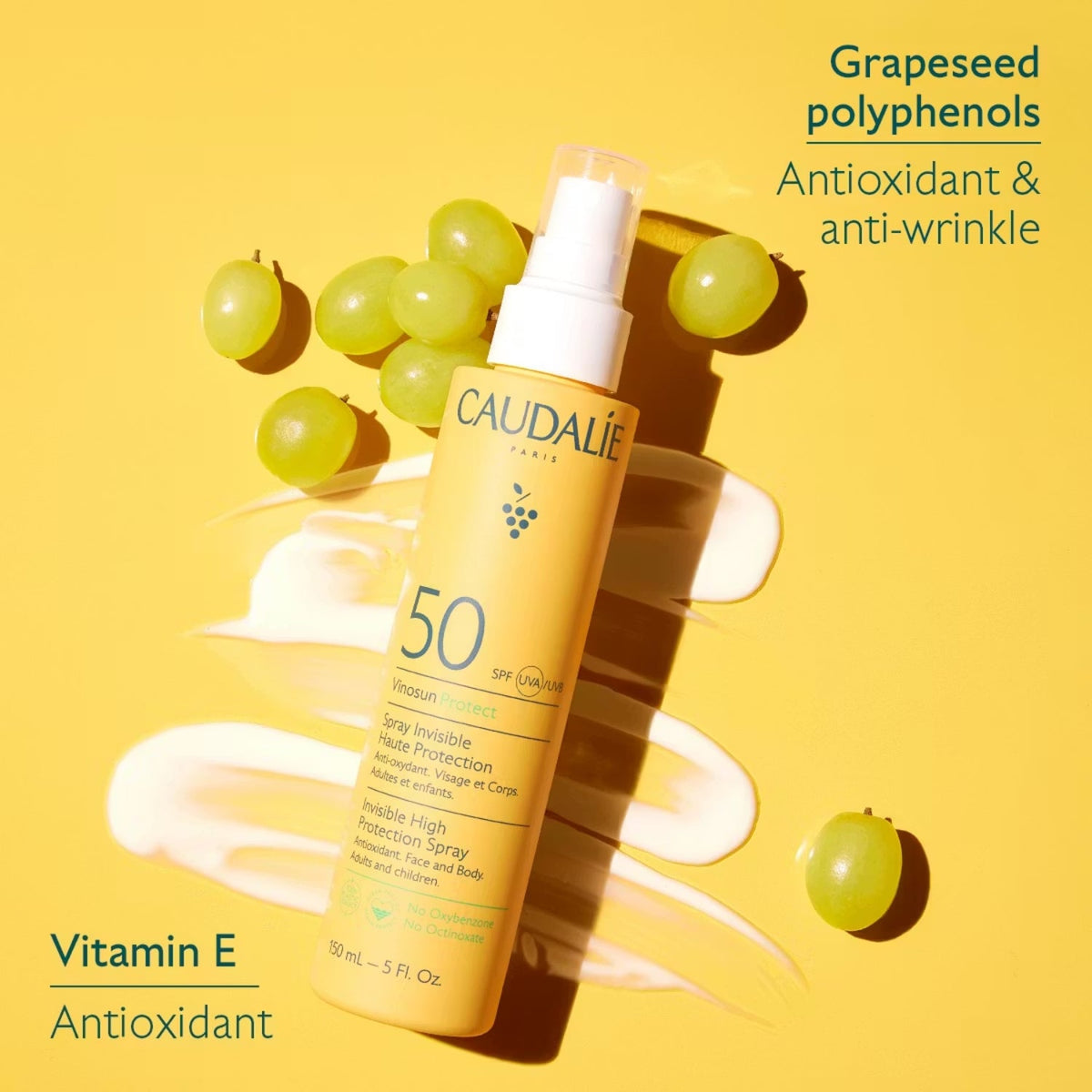CaudalieCaudalie Invisible High Protection Spray SPF50 150mlSkinShop