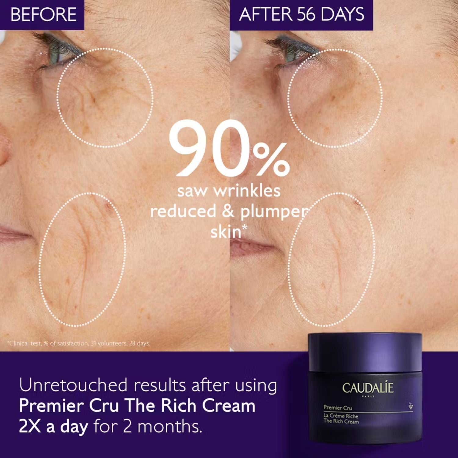 Caudalie Caudalie | Premier Cru The Cream 50ml - SkinShop