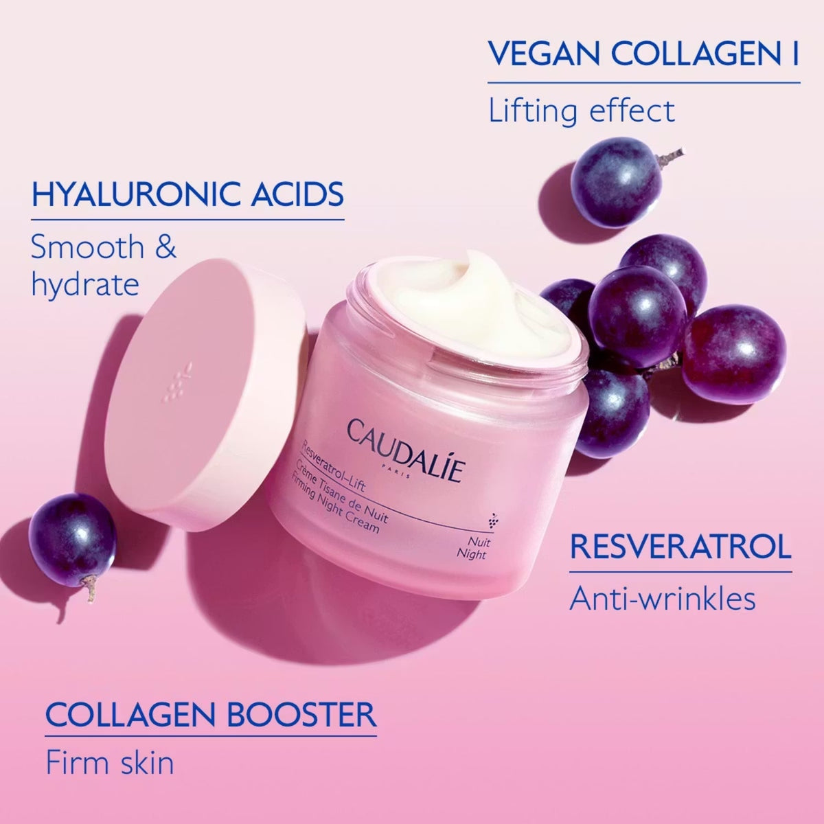 CaudalieCaudalie Resveratrol-Lift Firming Night Cream 50mlSkinShop