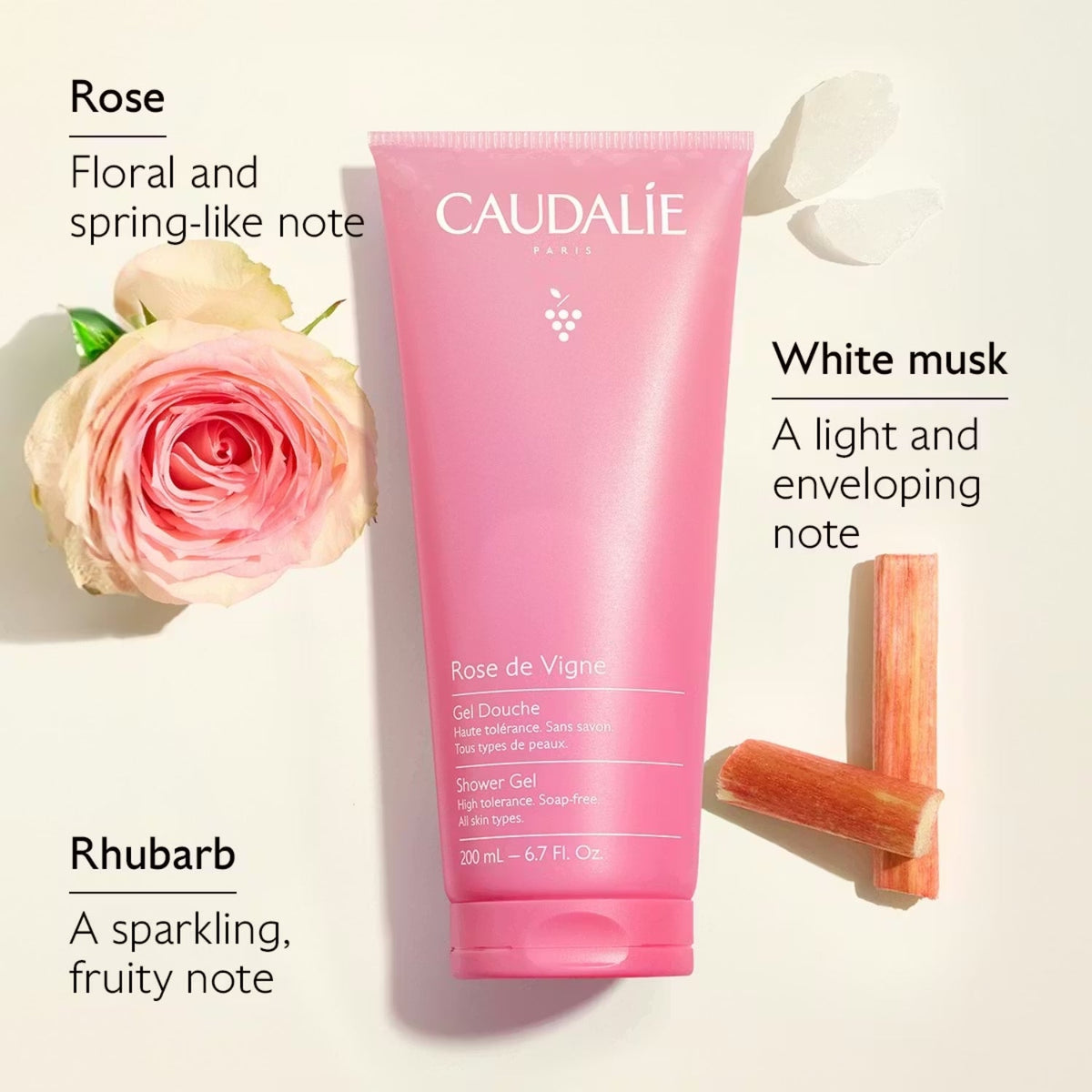 CaudalieCaudalie Rose de Vigne Shower Gel 200mlSkinShop