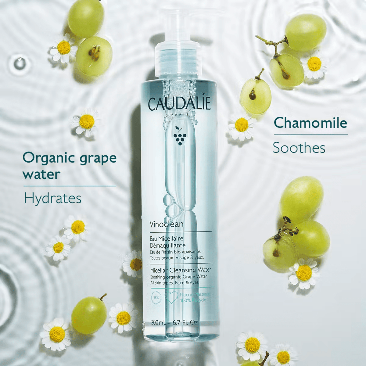 CaudalieCaudalie Vinoclean Micellar Cleansing Grape Water 100mlSkinShop