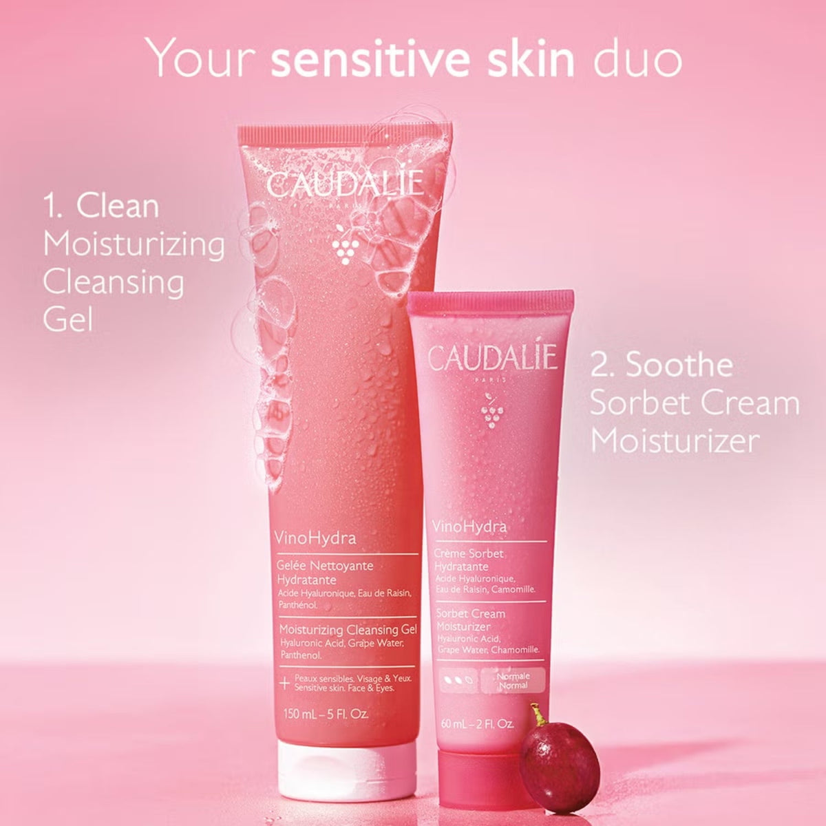 CaudalieCaudalie VinoHydra Moisturizing Cleansing Gel 150mlSkinShop