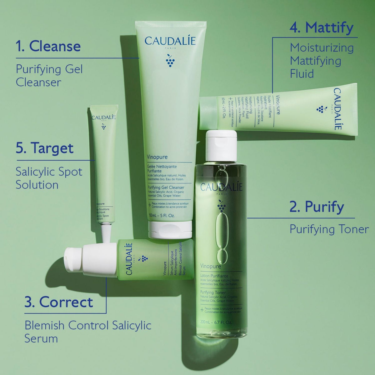 CaudalieCaudalie Vinopure Purifying Toner 200mlSkinShop