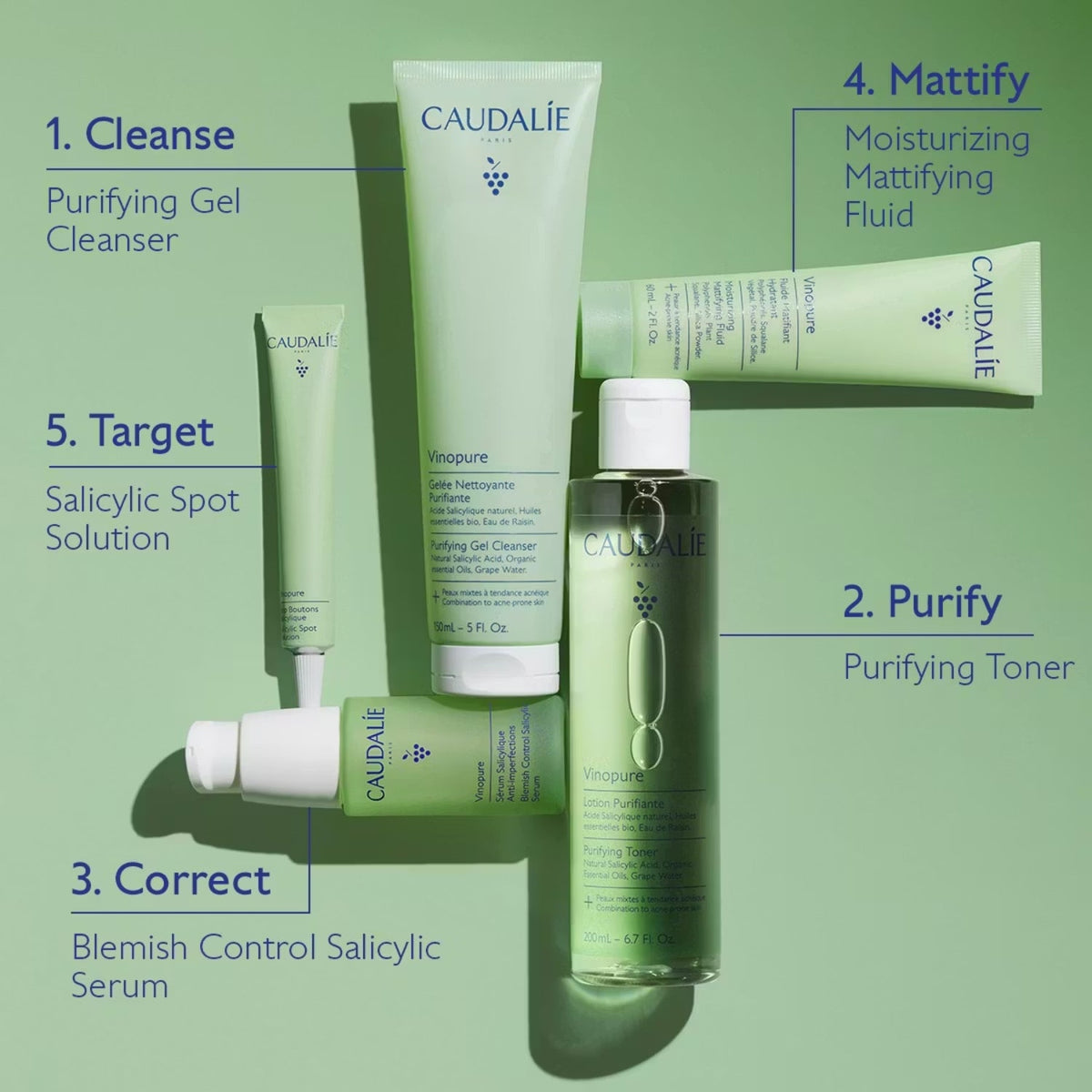 CaudalieCaudalie Vinopure Salicylic Spot Solution 15mlSkinShop