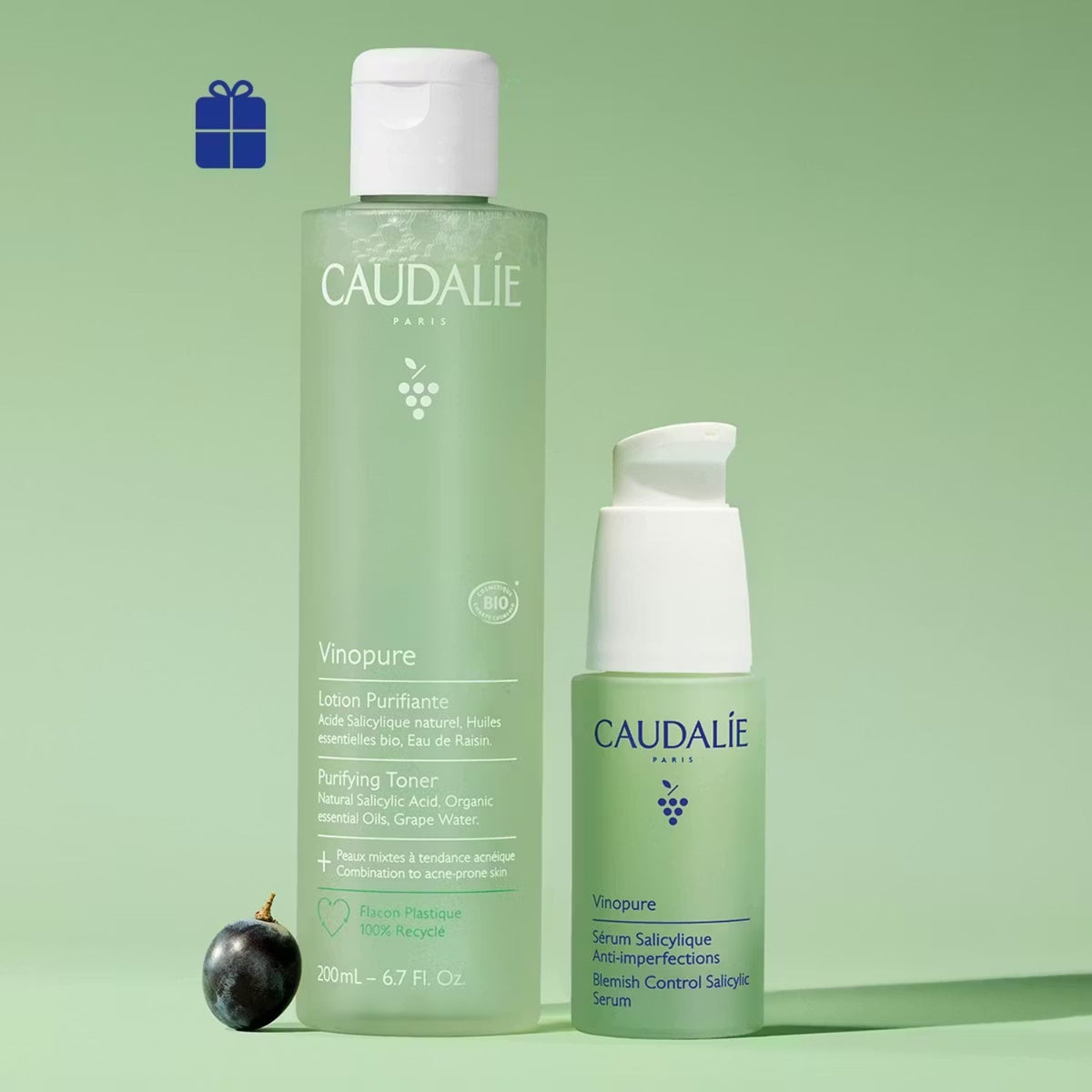 CaudalieCaudalie Vinopure Set Serum & TonerSkinShop