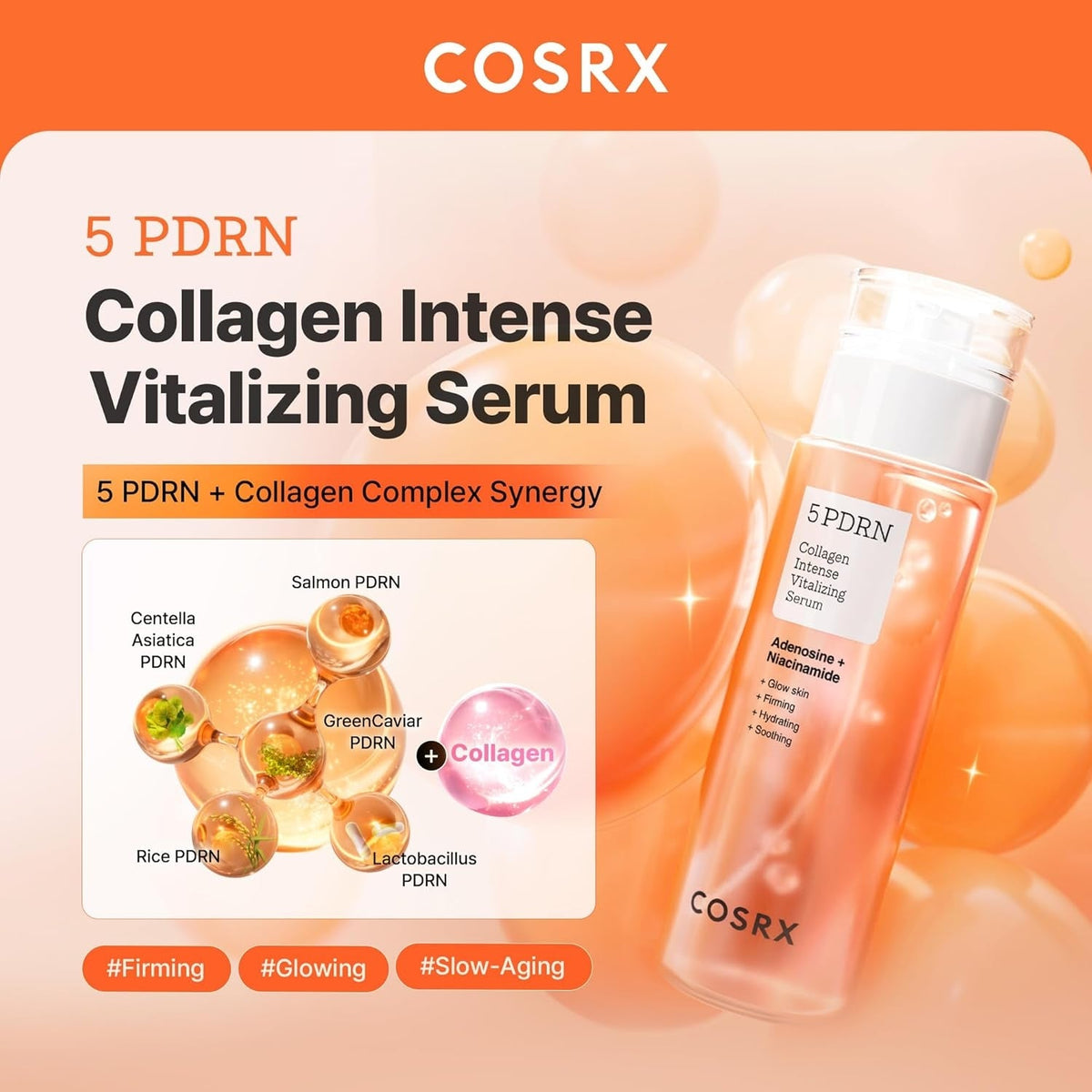 COSRXCOSRX 5 PDRN Collagen Intense Vitalizing Serum 100mlSkinShop