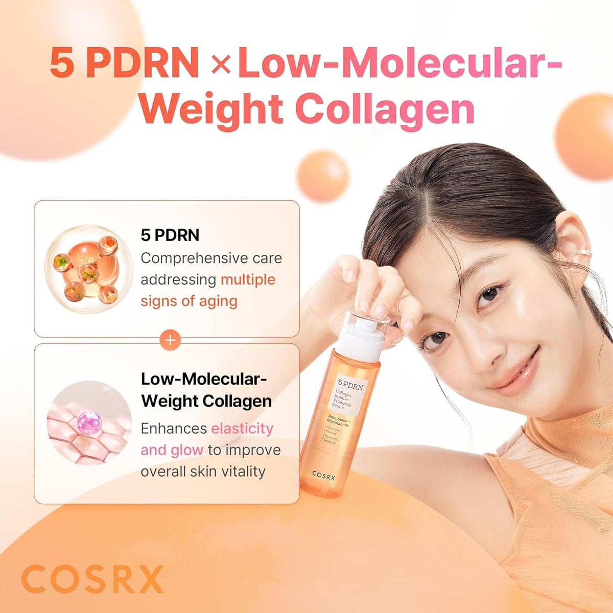 COSRXCOSRX 5 PDRN Collagen Intense Vitalizing Serum 100mlSkinShop