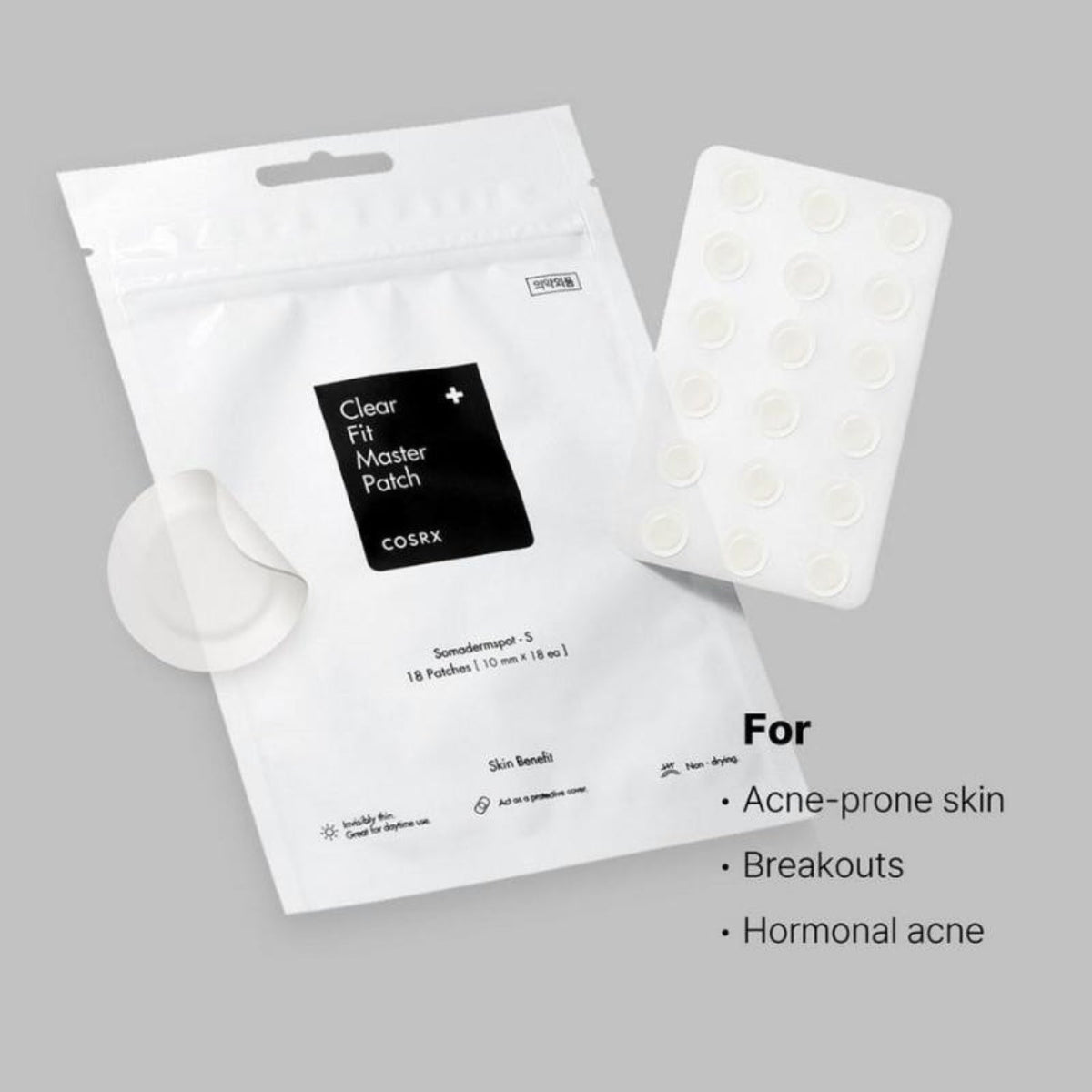 COSRX Master Patch Clear Fit 18 Pack SkinShop
