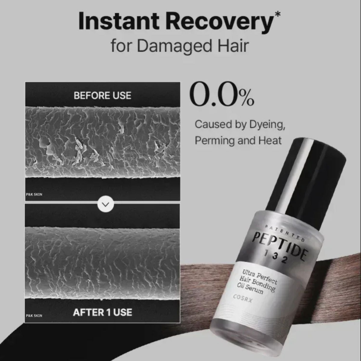 COSRX Peptide-132 Ultra Perfect Hair Bonding Oil Serum 28ml SkinShop
