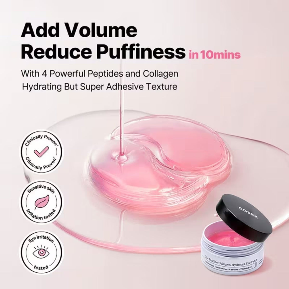 COSRXCOSRX The Peptide Collagen Hydrogel Eye PatchSkinShop