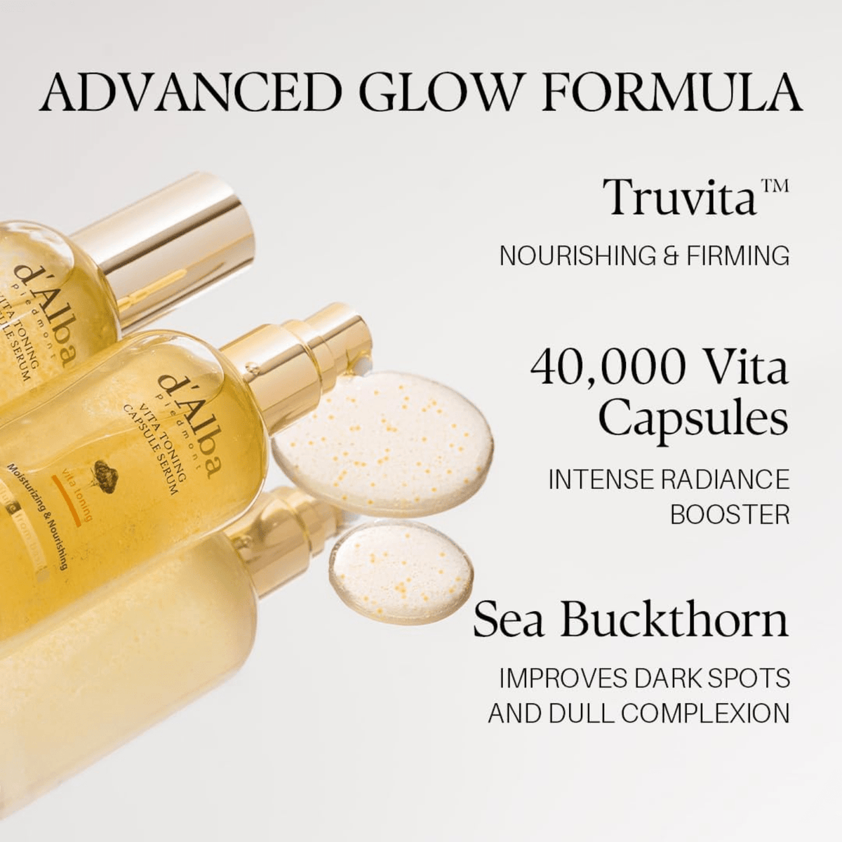 d'Alba Vita Toning Capsule Serum 100ml SkinShop