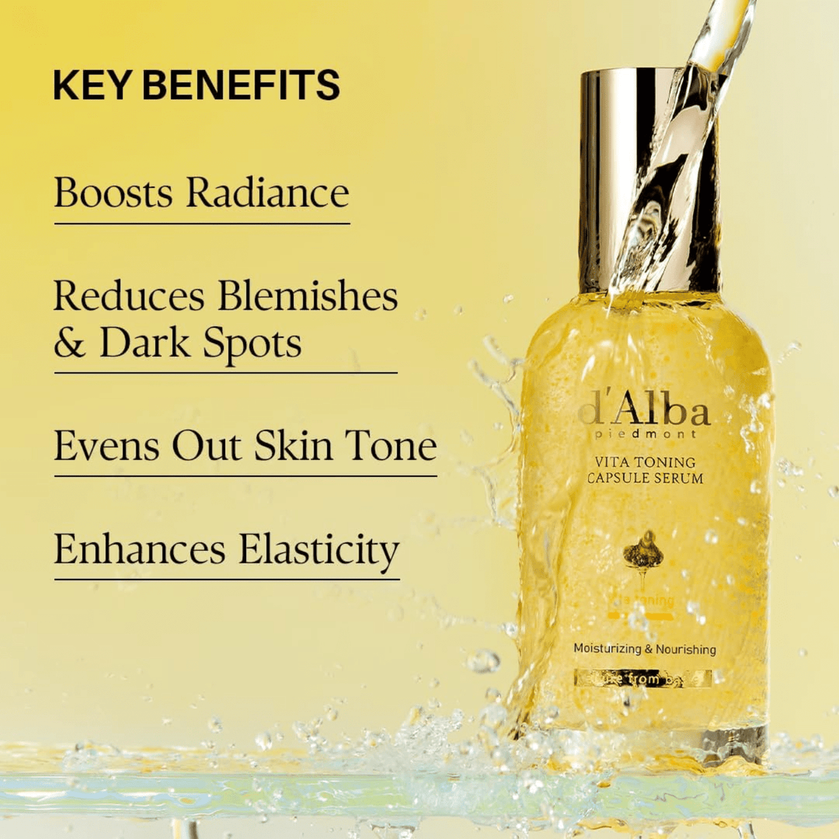 d'Alba Vita Toning Capsule Serum 100ml SkinShop