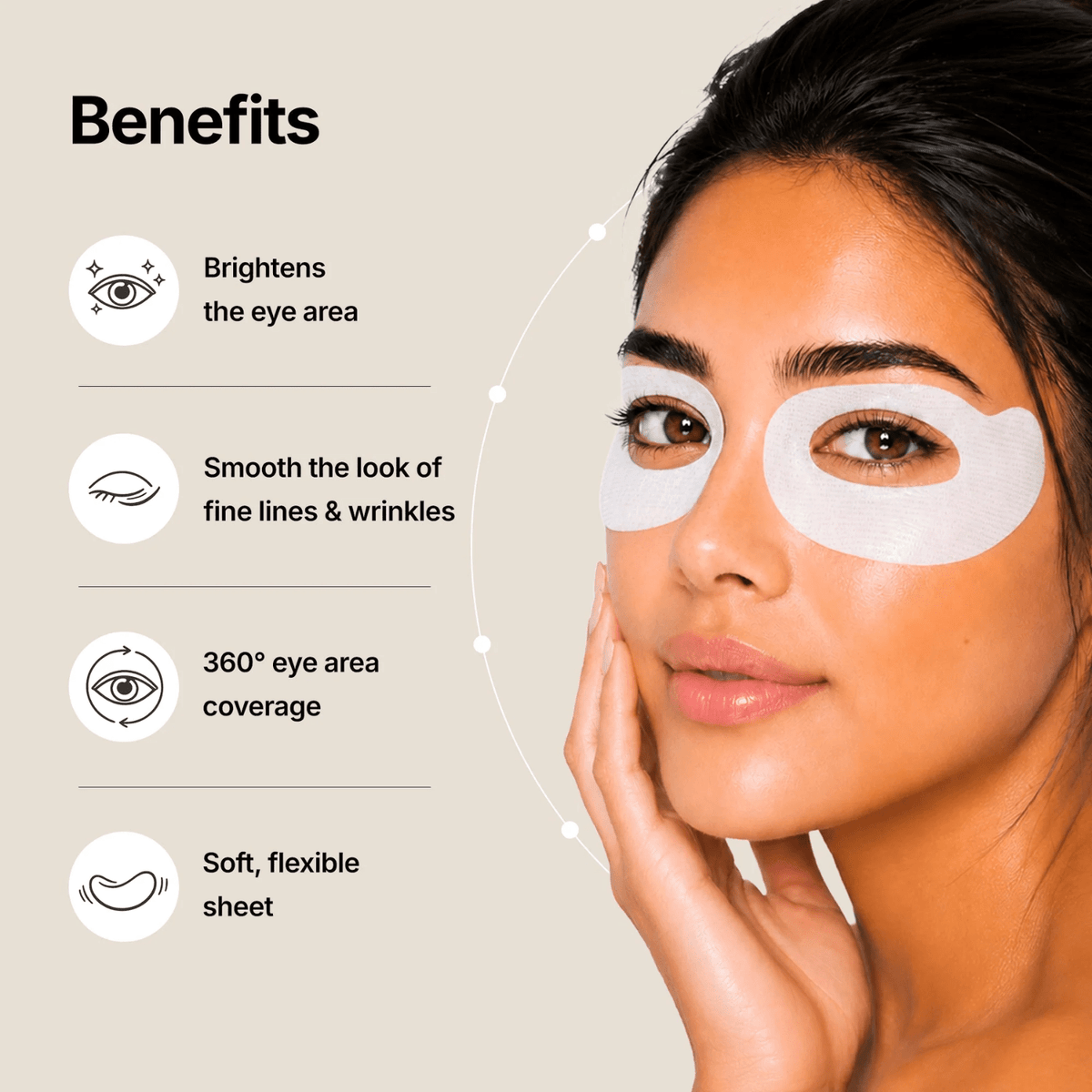 Genabelle PDRN 360 Rejuvenating Eye Mask (70ea) SkinShop