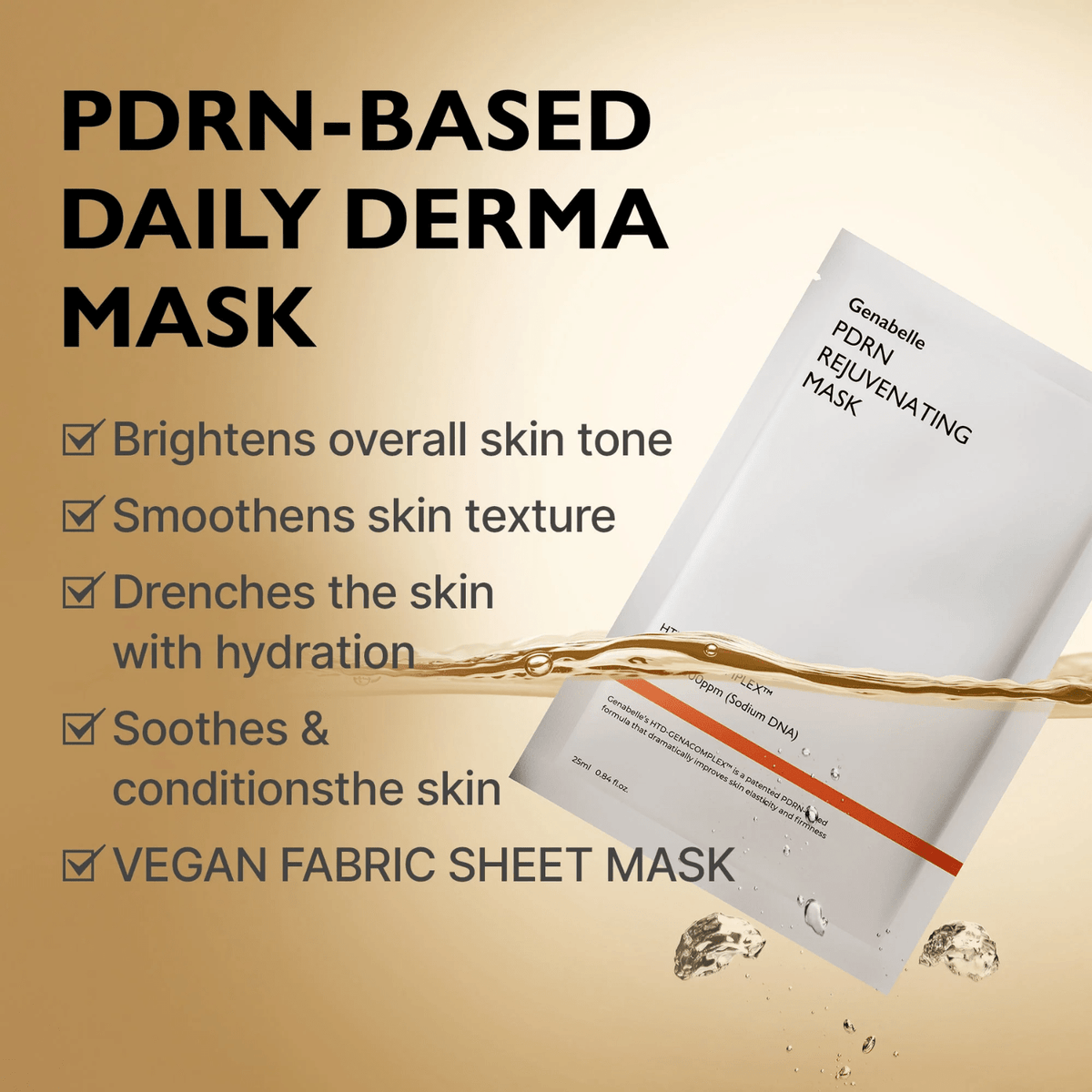 Genabelle PDRN Rejuvenating Mask (5ea) SkinShop