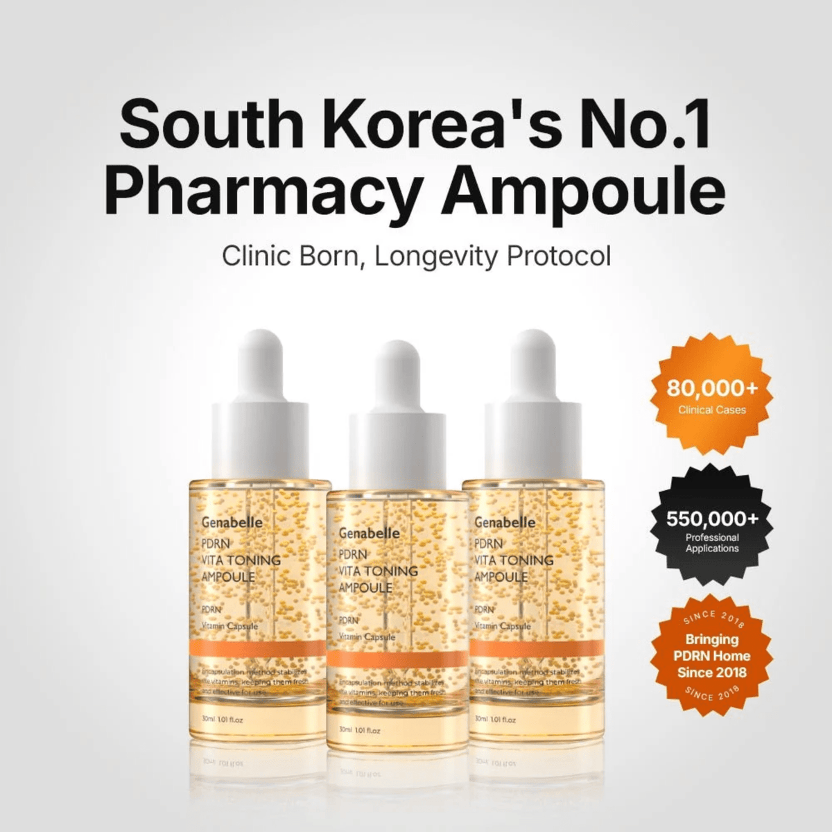 Genabelle PDRN VITA Toning Ampoule 70ml SkinShop