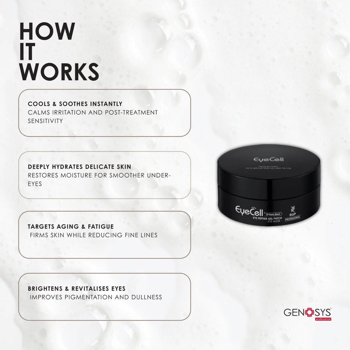 GenosysGenosys Eye Gel Peptide Patch (60 Patches)SkinShop