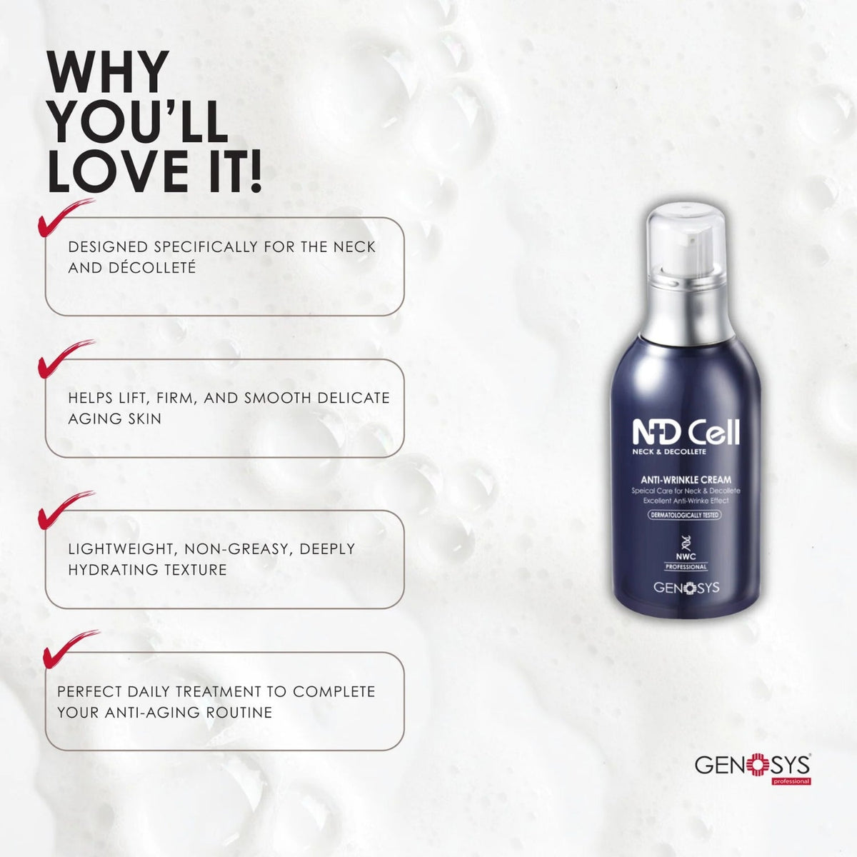 GenosysGenosys NDCell Anti-Wrinkle Cream 50mlSkinShop
