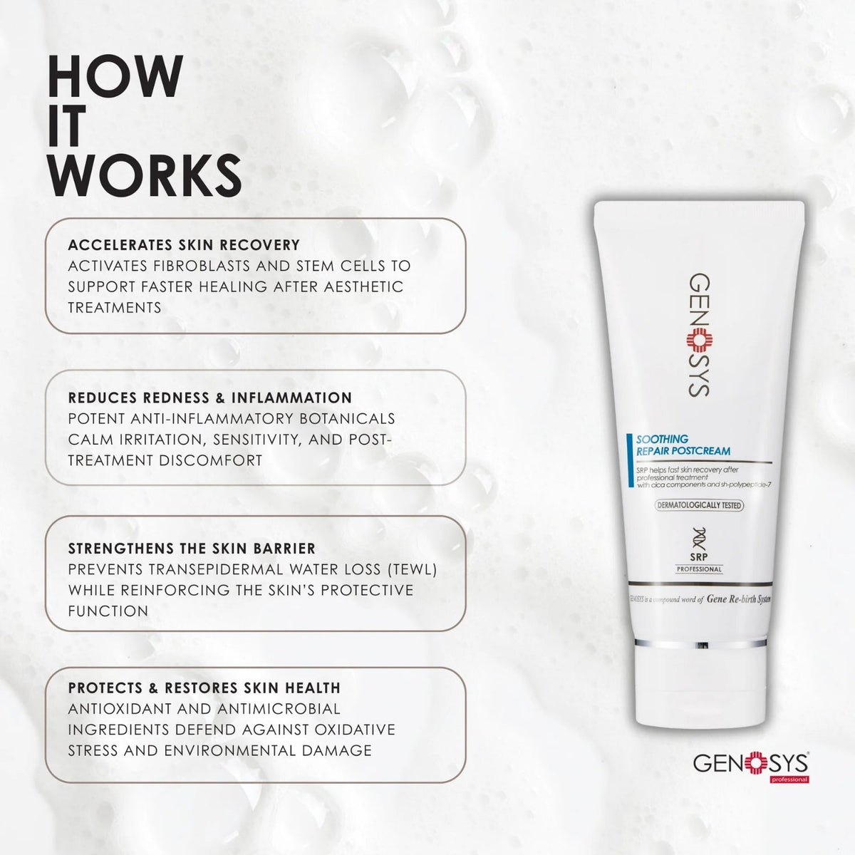 GenosysGenosys Soothing Repair Post Cream 100mlSkinShop