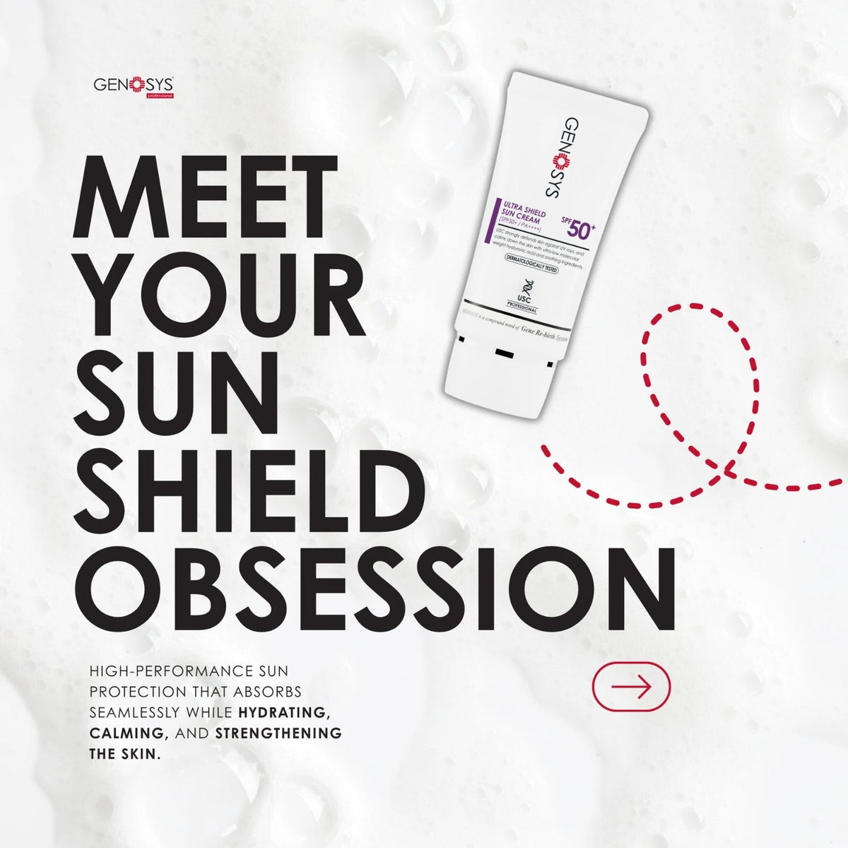 GenosysGenosys Ultra Shield Sun Cream SPF50 50mlSkinShop