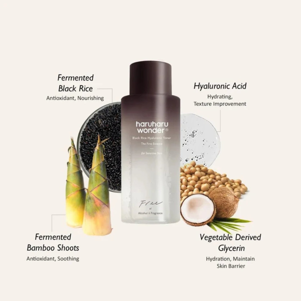 Haruharu WonderHaruharu Wonder Black Rice Hyaluronic Toner (Sensitive Skin) 150mlSkinShop