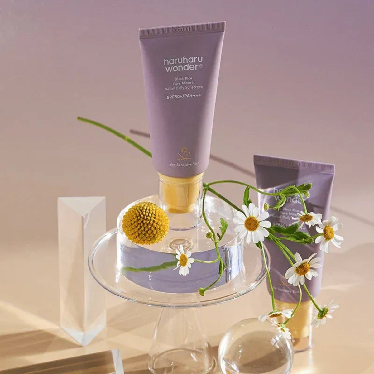 Haruharu Wonder Black Rice Pure Mineral Relief Daily Sunscreen PA++++ SPF50+ 50ml SkinShop