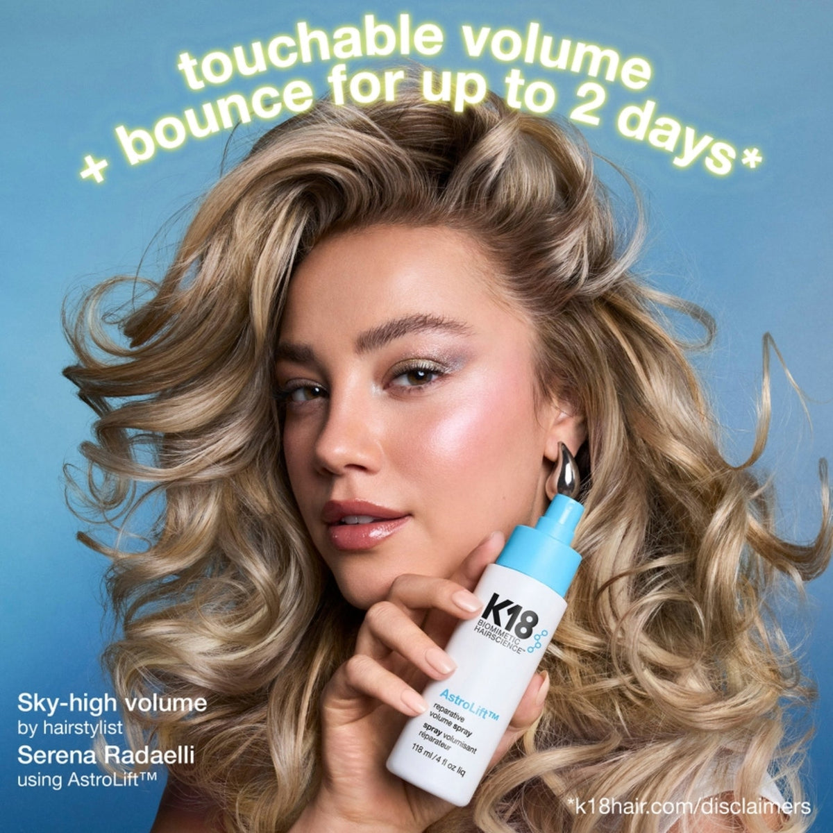 K18K18 AstroLift Reparative Volume Spray 118mlSkinShop