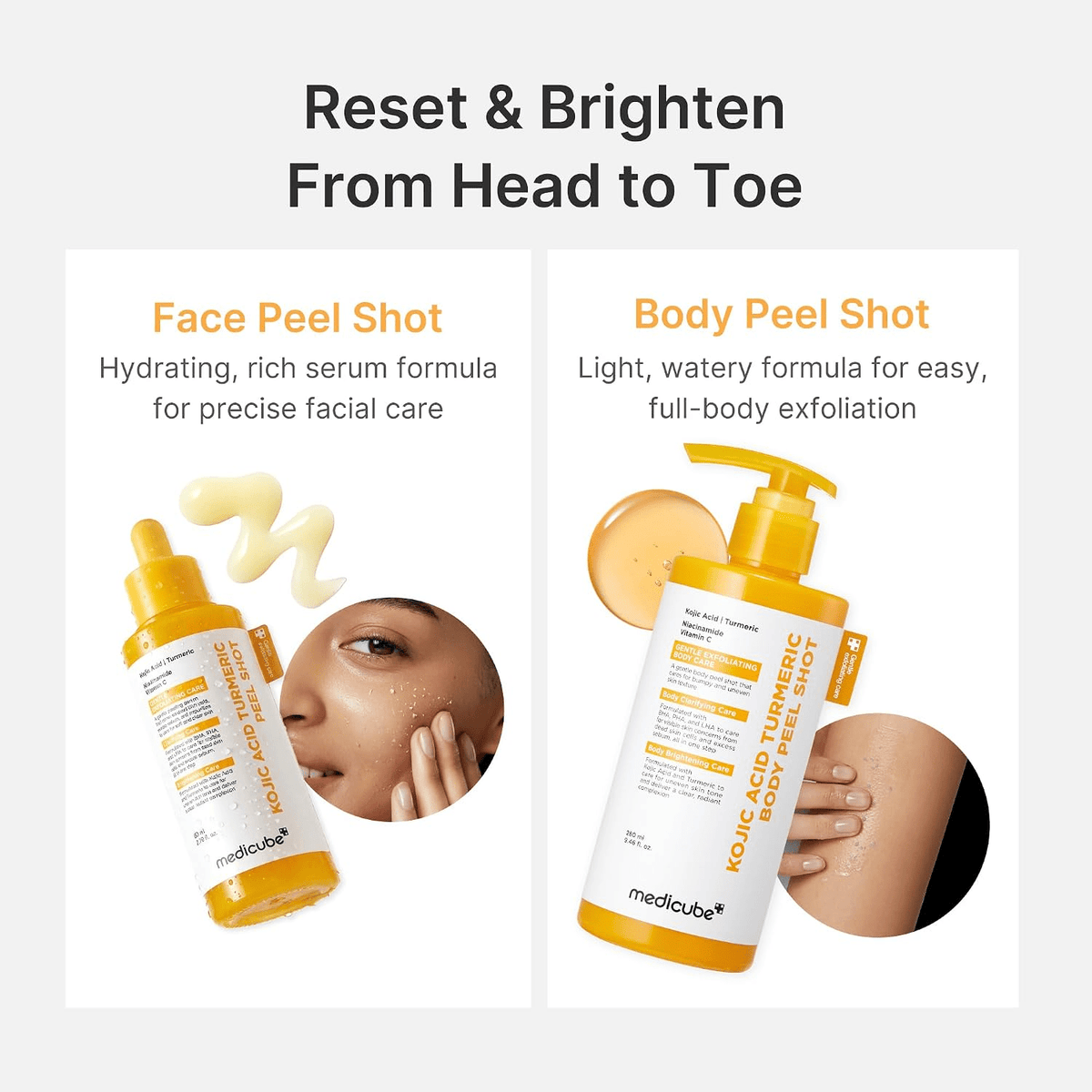 MedicubeMedicube Kojic Acid Turmeric Peel Shot 80mlSkinShop