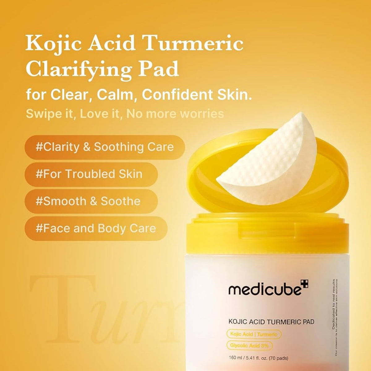 MedicubeMedicube Kojic Turmeric Pad 70pcsSkinShop