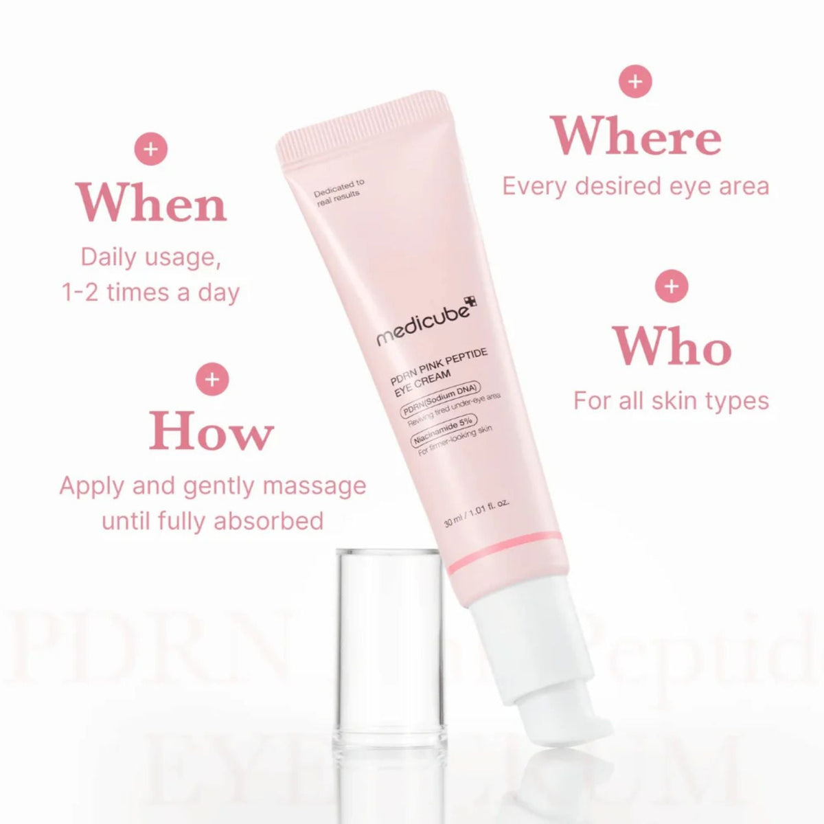 MedicubeMedicube PDRN Pink Peptide Eye Cream 30mlSkinShop