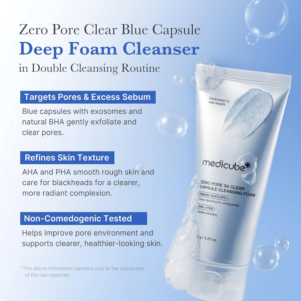 MedicubeMedicube Zero Pore Clearing Capsule Cleansing FoamSkinShop