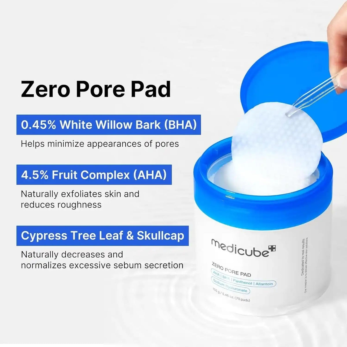 MedicubeMedicube Zero Pore Pad 2.0 70 padsSkinShop