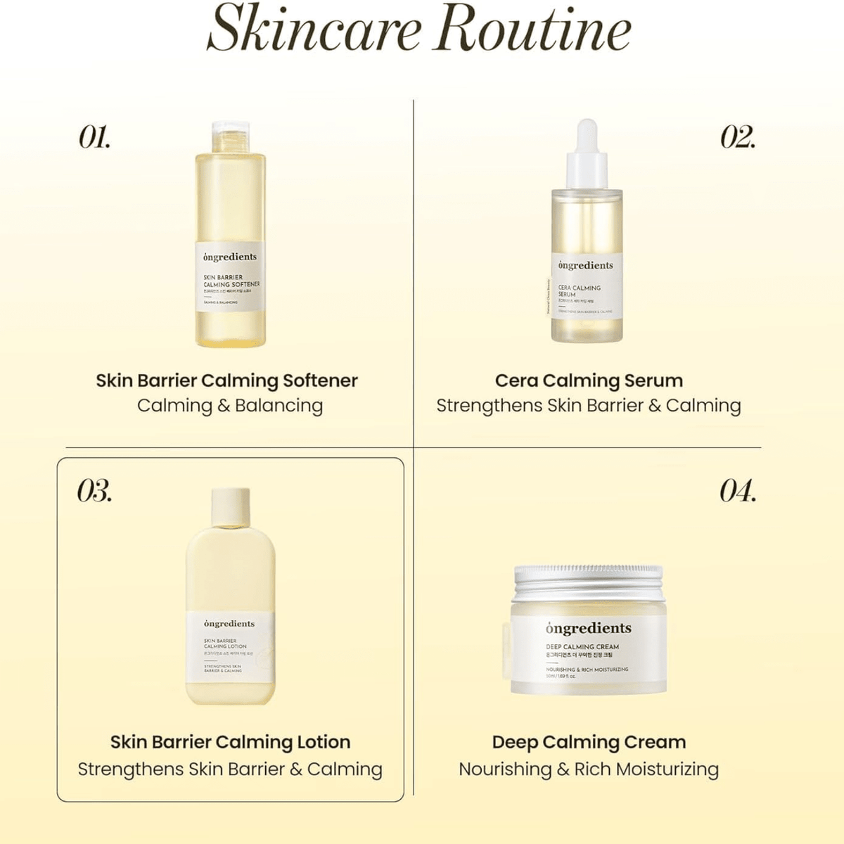 Ongredients Skin Barrier Calming Lotion 150ml SkinShop