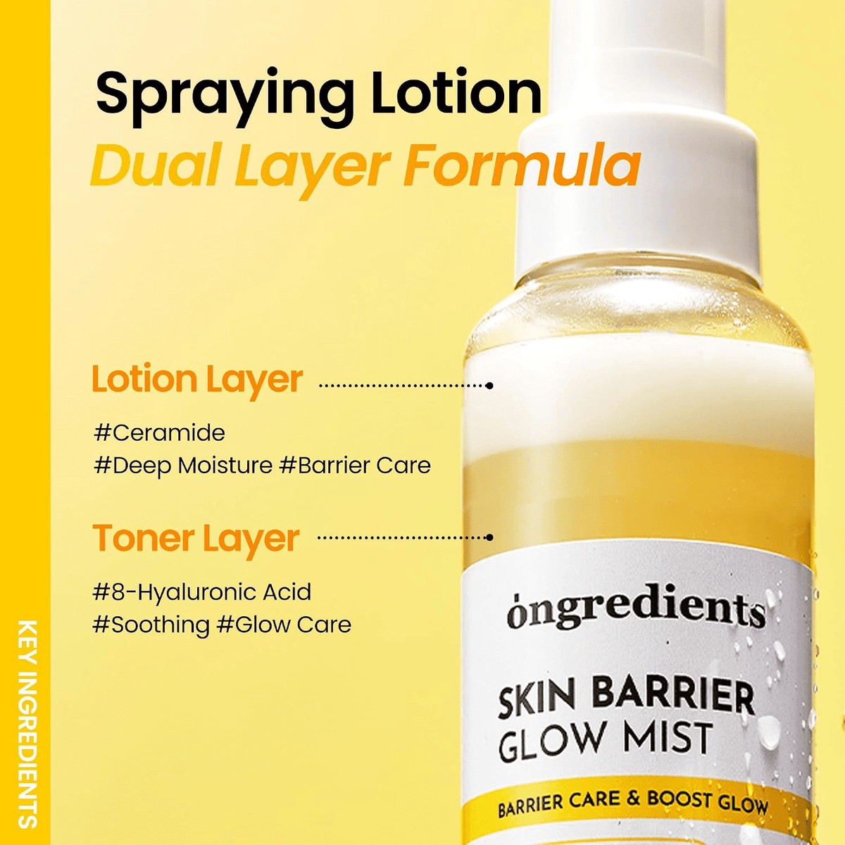Ongredients Skin Barrier Glow Mist 100ml SkinShop