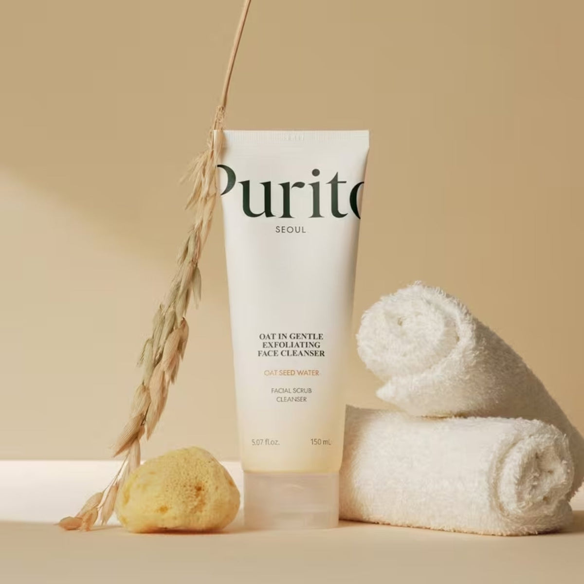 Purito Oat In Gentle Exfoliating Face Cleanser 150ml SkinShop
