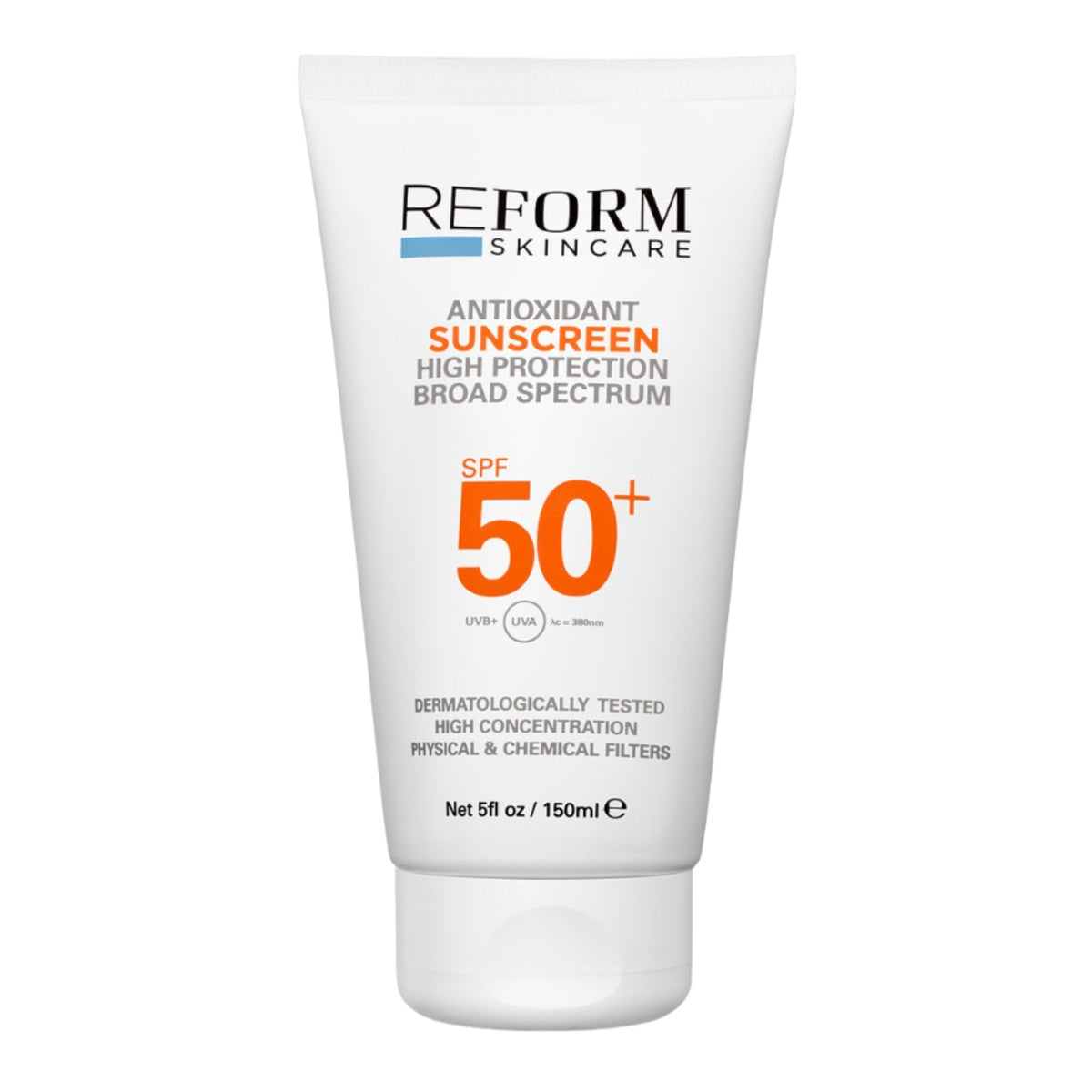Reform Skincare Reform Skincare | SPF50+ Antioxidant Sunscreen 150ml - SkinShop