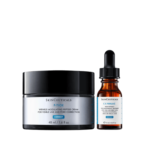 SkinCeuticals P-Tiox Cream + C E Ferulic Double Up Duo Bundle