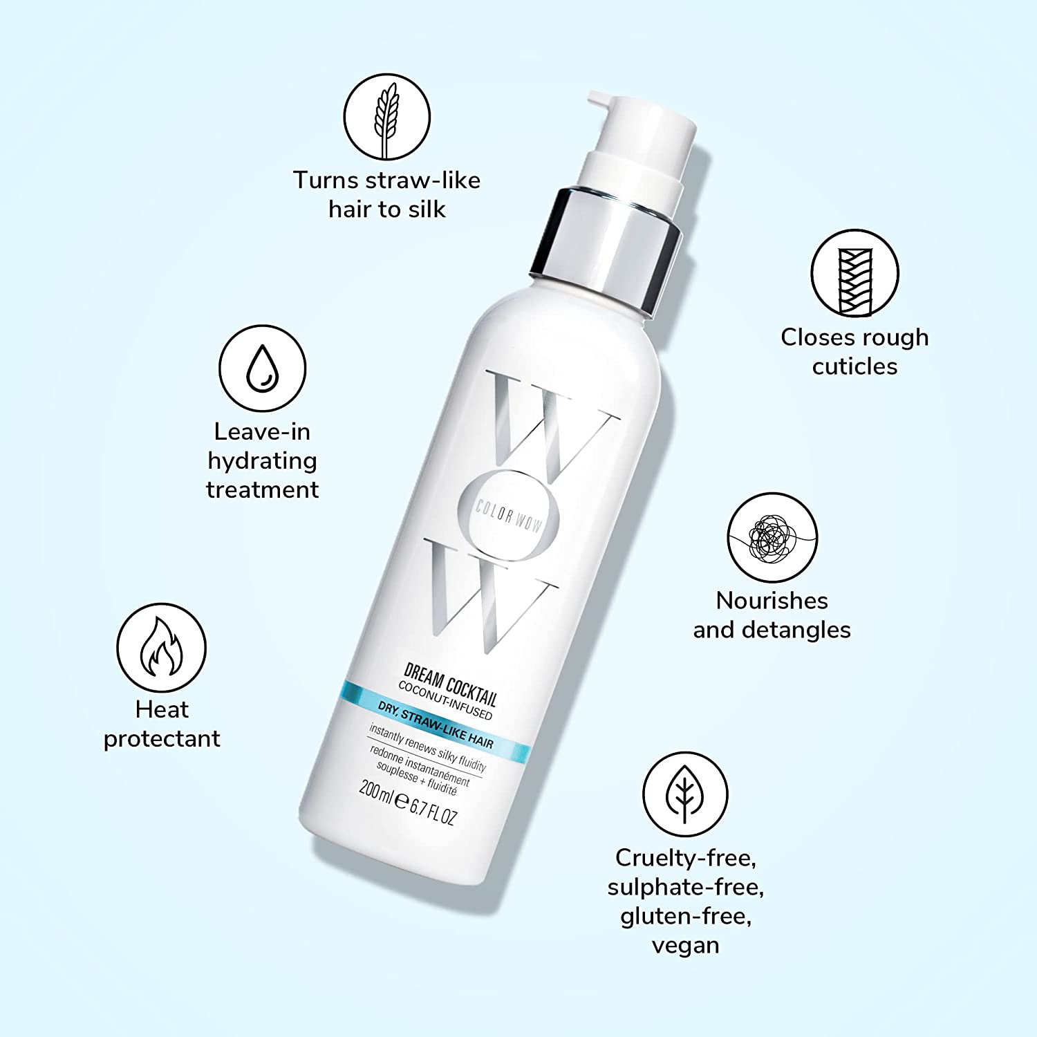 Color Wow Color Wow | Dream Cocktail Coconut-Infused 200ml - SkinShop