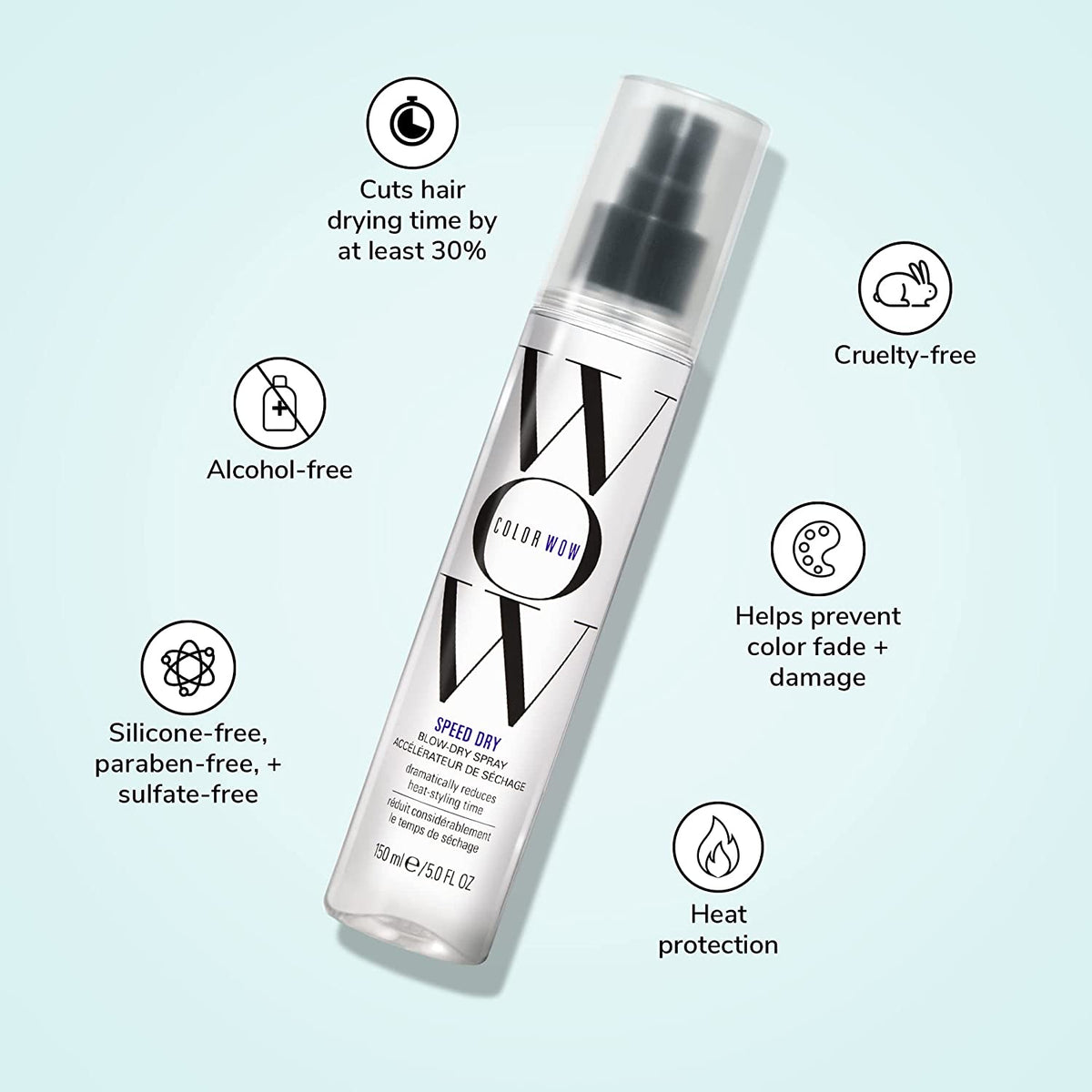 Color Wow Color Wow | Speed Dry Blow Dry Spray 150ml - SkinShop