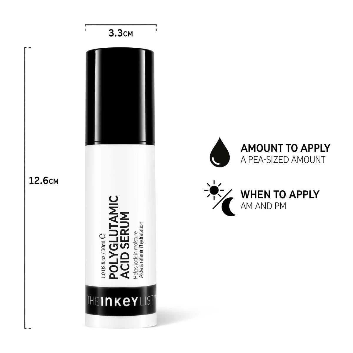 The Inkey List The Inkey List | Polyglutamic Acid Serum | 30ml - SkinShop