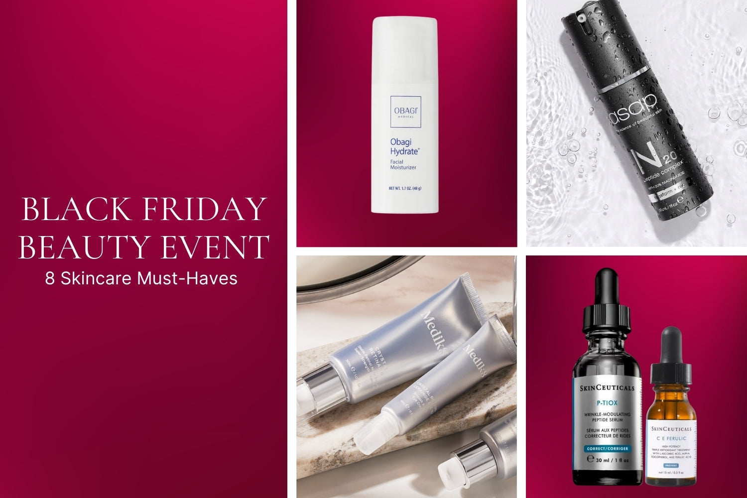 Don’t Miss These 8 Skincare Must-Haves in SkinShop’s Black Friday Beauty Event